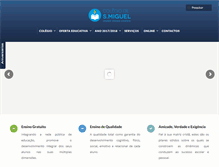 Tablet Screenshot of csmiguel.pt